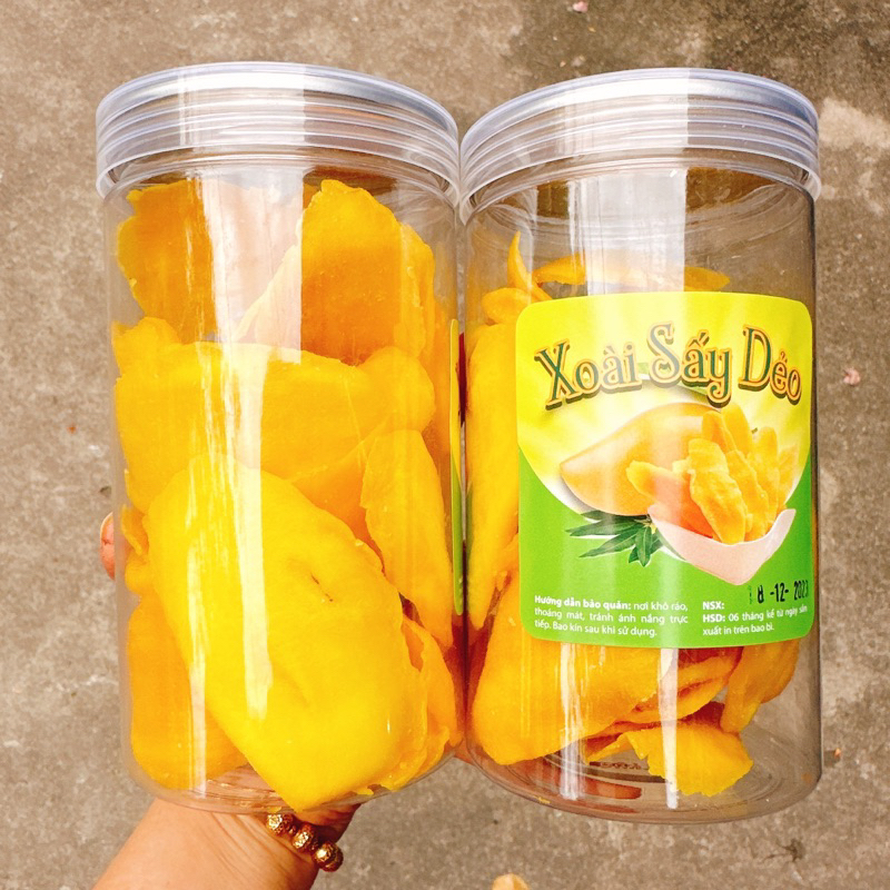 Xoài Sấy Dẽo Xuất Khẩu Loại 1 hộp 300gr