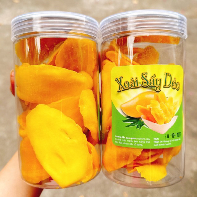 Xoài Sấy Dẽo Xuất Khẩu Loại 1 hộp 300gr