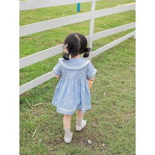Đầm bé gái cotton mùa hè dáng xòe – Váy đi chơi cho bé 1 - 4 tuổi