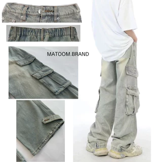 Mijco camo baggy pants gimmick denim（FLOWERCAMO DENIM BAGGY