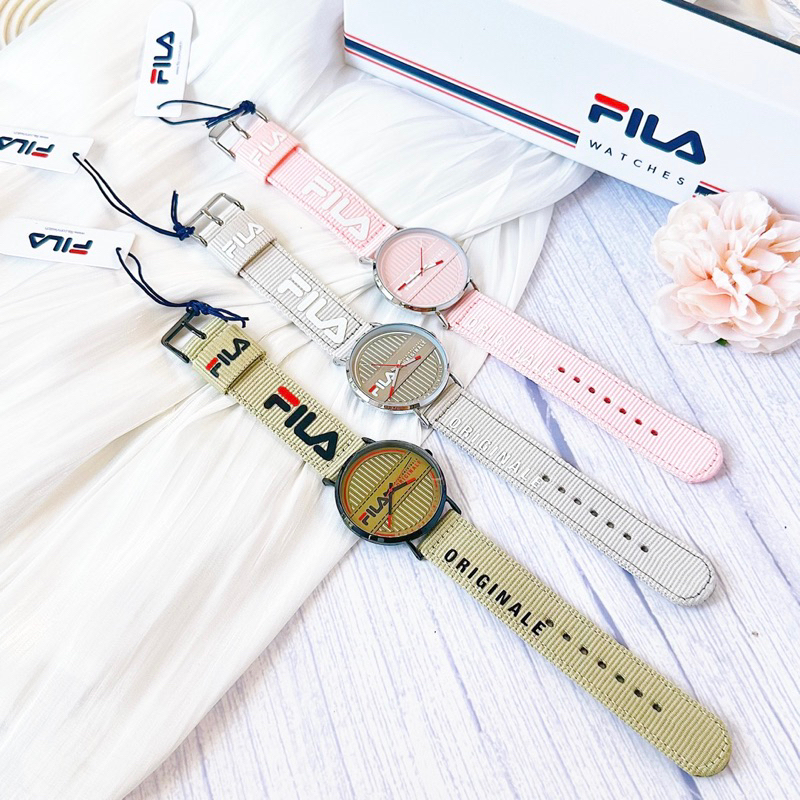 Đồng Hồ Fila Unisex dây dù Authentic | Shopee Việt Nam