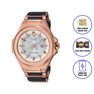 Đồng Hồ Casio Nữ Dây Nhựa BABYG MSG-S500CG-1ADR Chính Hãng