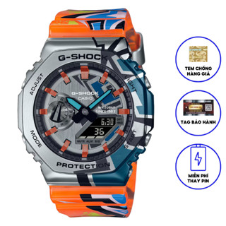 đồng hồ thể thao nam g-shock gst-410-1a-bản rep-màu đen mặt bạc