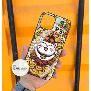Tấm dán Skin Mặt Sau Thần Tài MS028 FULL VIỀN 15 pro max,14 pro max,13 pro max,12 pro max,11 pro max - FukiShop