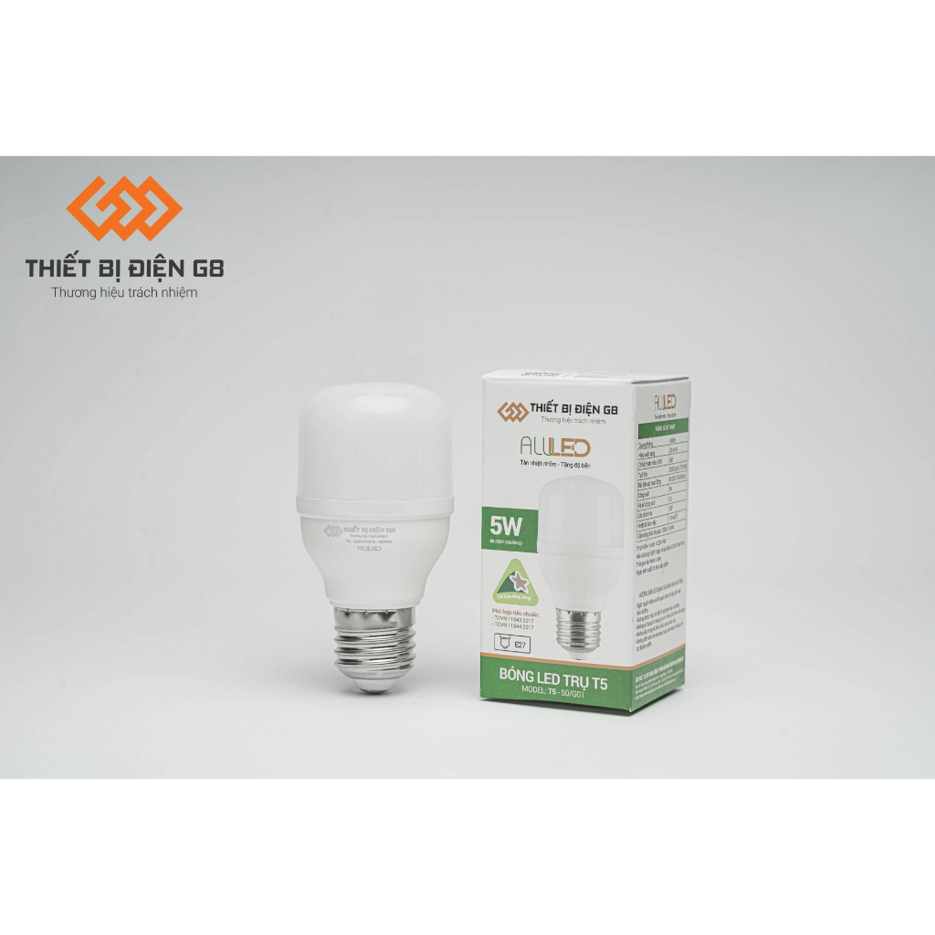 BÓNG LED TRỤ T5 (ALULED) 5W - HÀNG VIỆT NAM CHẤT LƯỢNG CAO