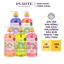 Sữa Tắm Purité Thiên Nhiên Tinh Chất Dưỡng Sáng Da Mềm Mịn Đủ Loại Anh Đào - Hoa Hồng 850mL