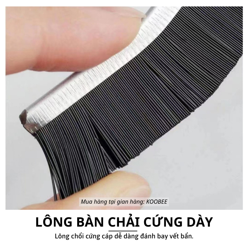 Bàn Chải Vệ Sinh Khe Hẹp, Góc Tường KOOBEE – Đầu Nhỏ Dài, Làm Sạch Kẽ Gạch, Cửa Sổ, Góc Bếp, Nhà Tắm
