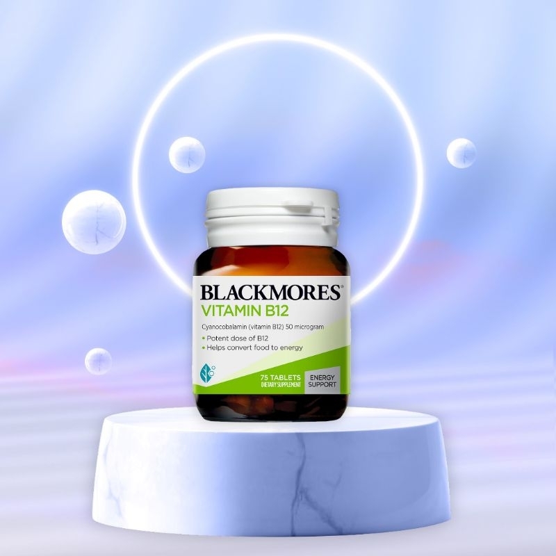[Chính hãng] Viên uống bổ sung vitamin B12 Blackmores (Cyanocobalamin
