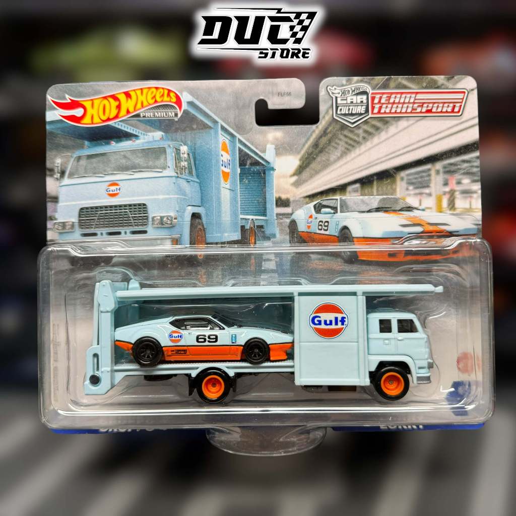 2023 Hot Wheels De Tomaso Pantera Gruppo 4 & Second Story Lorry Car
