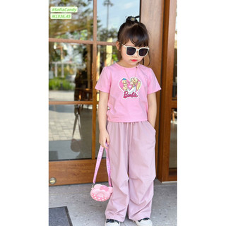 [XẢ HÀNG] Đồ bộ thu đông quần dài kèm áo cotton 4C cho bé gái Sofia