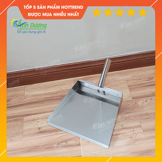 Ky hốt rác - Xúc rác nhôm cầm tay