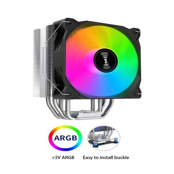 Tản nhiệt khí, Fan CPU Huntkey Storm T620 Fantasy- Led ARGB bảo hành ...