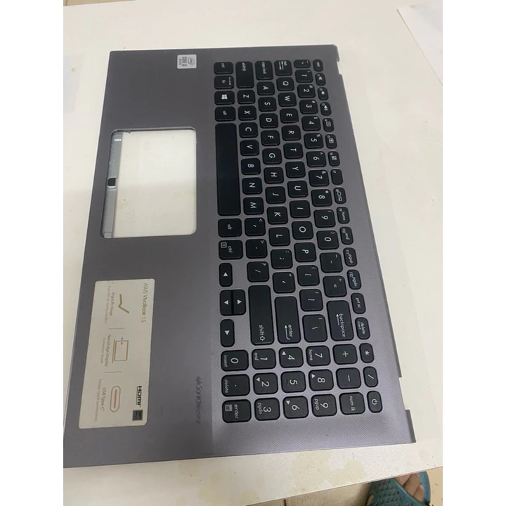 Thay vỏ laptop mặt (C) laptop Asus X512 mẩu xám cũ tháo máy có xước