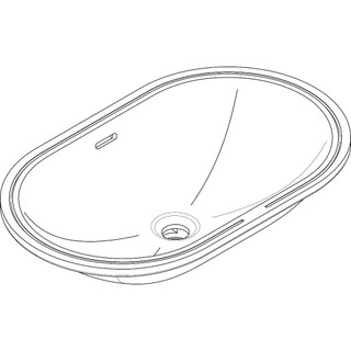 Chậu Lavabo âm HANSGROHE 22429 - Hàng chính hãng
