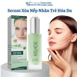 Serum dưỡng da Ouhoe xóa nhăn mở thâm nám ngăn ngừa da chảy xệ Anti Aging Daily 30ml