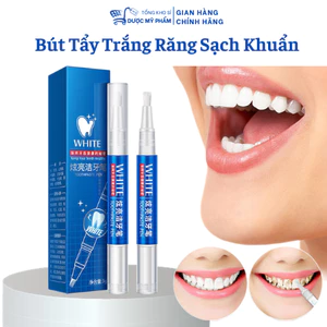 Bút tẩy trắng răng táI tạo men răng tẩy sạch các vết ố vàng bám lâu trên răng