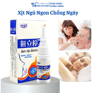Bình xịt chống ngáy chiết xuất thảo dược giúp thông thoáng mũi cải thiện giấc ngủ 35ml