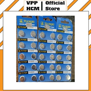 Combo 5 viên Pin Ag13/357A dùng Cho Đồ Chơi, Máy Tính Cầm Tay, Đồng Hồ, Máy Trợ Thính