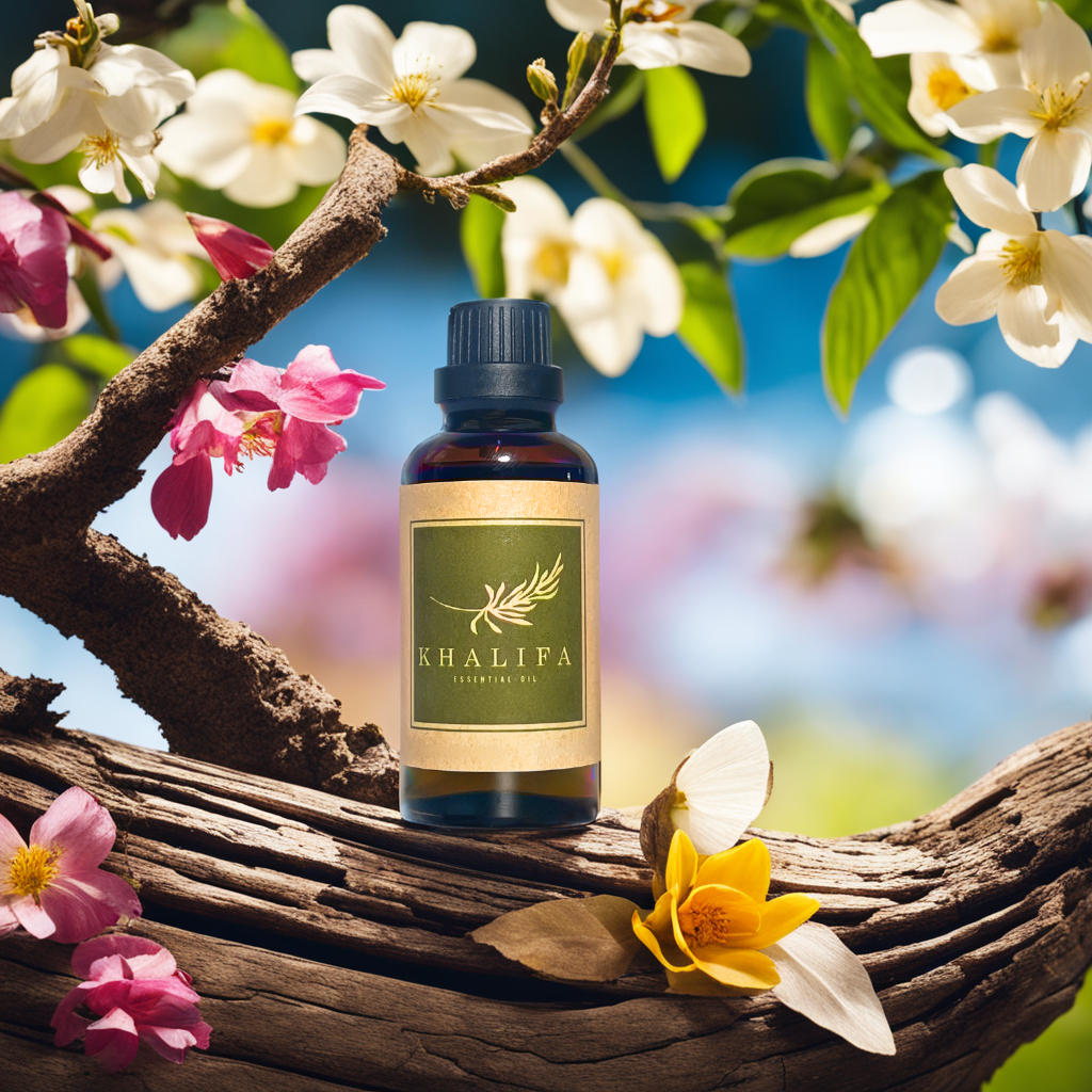 Tinh Dầu Tuylip Nguyên Chất Khalifa 50ml Tốt Cho Da Giảm Stress Khử Mùi Chống Say Xe Hàng Chính Hãng