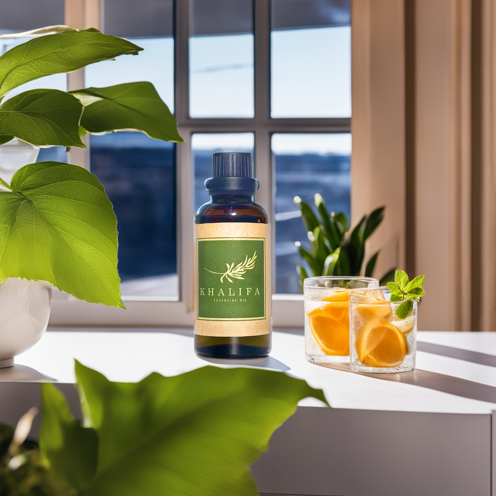 Tinh Dầu Tuylip Nguyên Chất Khalifa 50ml Tốt Cho Da Giảm Stress Khử Mùi Chống Say Xe Hàng Chính Hãng