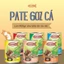 Pate KUCINTA cho mèo Lon 400g Pate Siêu Nhiều Cá và Hải Sản cho mèo mọi lứa tuổi