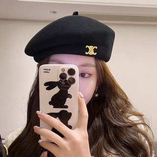 Mũ nồi nữ Hàn Quốc chữ x, nón beret vải nhung phong cách Hàn Quốc - Bự Store