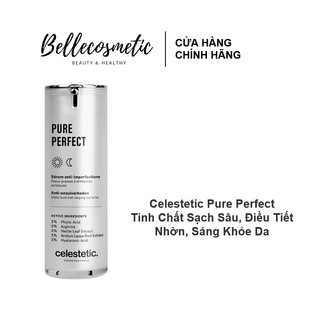 Celestetic Pure Perfect - Serum Celestetic Giảm Mụn, Điều Tiết Nhờn, Giảm Thâm Mụn Serum Mụn kv