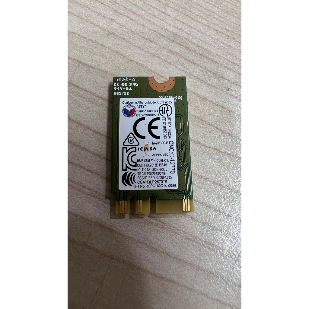 Card wifi tích hợp bluetooth cho laptop - qualcomm atheros qcnfa335 ...