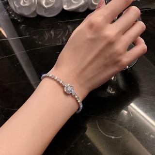 [🔥MUA 1 TẶNG 1🔥] Vòng Tay Nữ Dây Rút Đính Đá Zircon Cao Cấp Thiết Kế Đơn Giản