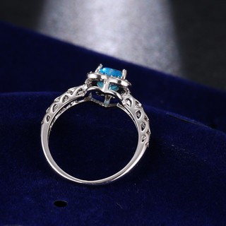 [🔥 XƯỞNG SALE 1K 🔥] Nhẫn Đính Kim Cương Nhân Tạo Hình Trái Tim Sang Trọng Thời Trang