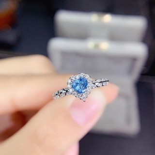 [🔥 XƯỞNG SALE 1K 🔥] Nhẫn Đính Kim Cương Nhân Tạo Hình Trái Tim Sang Trọng Thời Trang