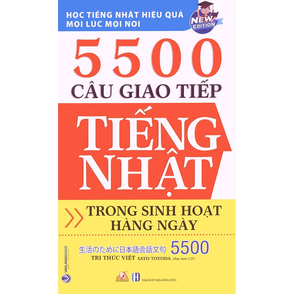 Ảnh Sách tiếng Nhật - 5500 câu giao tiếp trong sinh hoạt hàng ngày (Kèm File nghe) 1