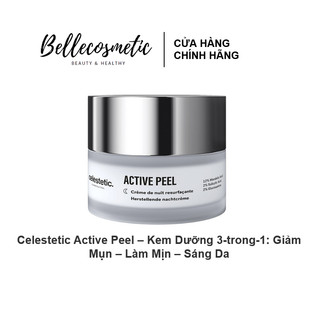 Celestetic Active Peel Cream  – Kem Dưỡng Ẩm 3-trong-1: Giảm Mụn – Làm Mịn – Sáng Da kv