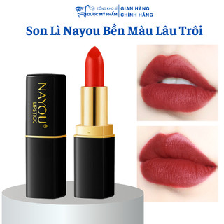 Son Thỏi Lì NAYOU Dưỡng Ẩm Khóa Màu Chống Thấm Nước Không Dính Cốc Chất Lượng Cao