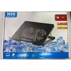 Đế tản nhiệt laptop- Giá đỡ quạt tản nhiệt laptop 2 quạt N99