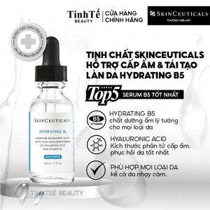 Tinh chất B5 phục hồi da, giúp cấp ẩm và hỗ trợ tái tạo da Skinceuticals Hydrating B5 30ml