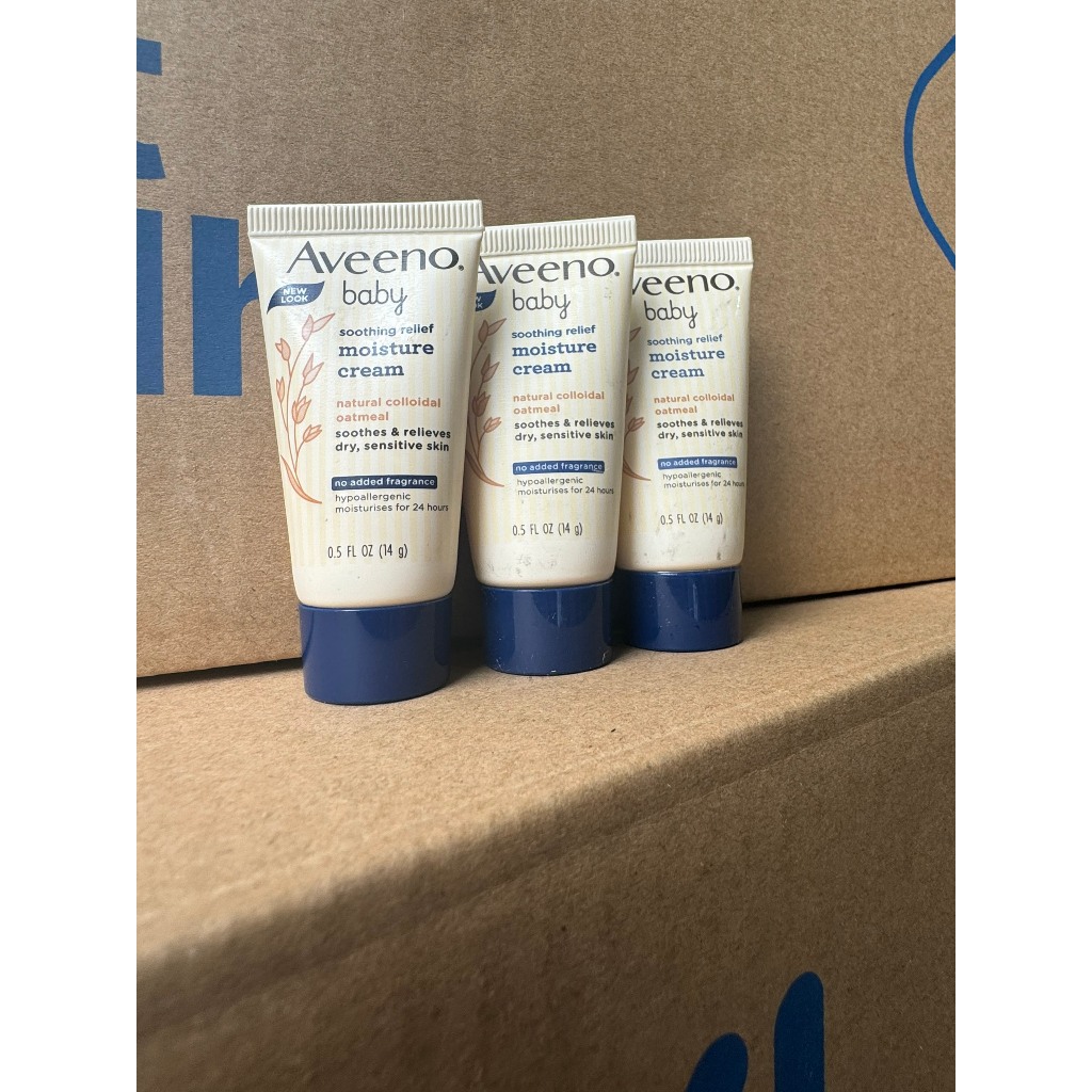Kem dưỡng ẩm cho da khô và nhạy cảm Aveeno soothing relief 14g