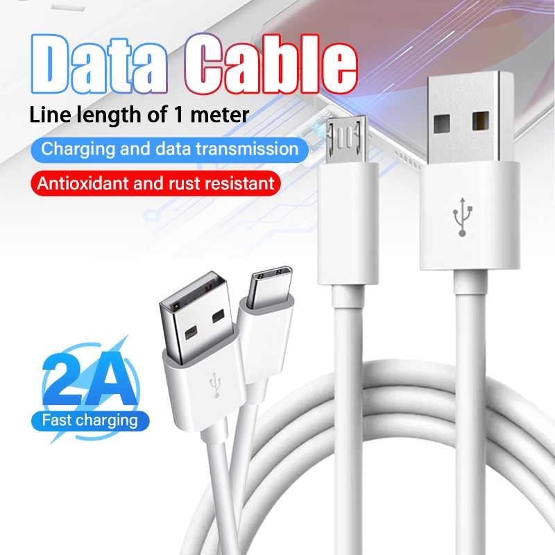 Dây Cáp Sạc USB Type C Micro Sạc Nhanh Cho Huawei Mate 40 30 Xiaomi Samsung Và Các Dòng Android