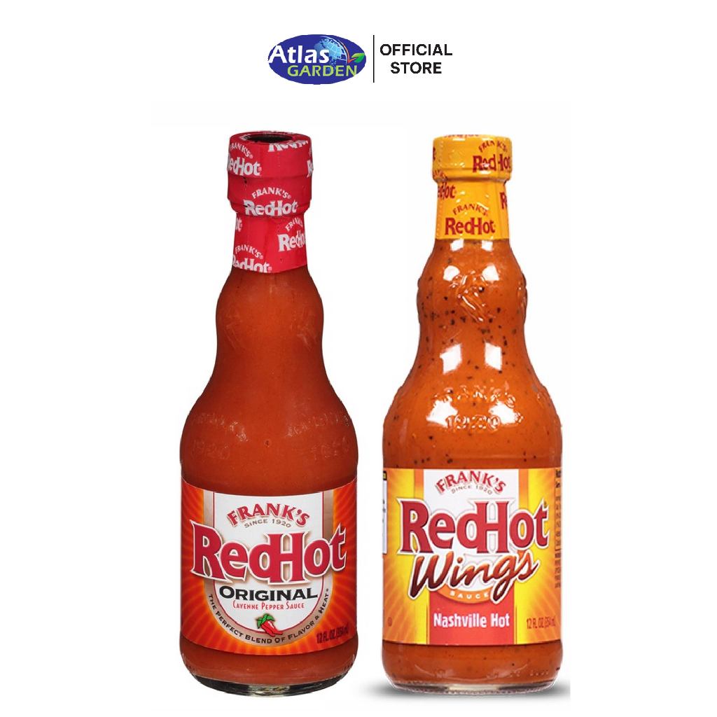 Sốt ớt cay Frank Red Hot Sauce Wings Buffalo Sốt Ớt Cayenne Franks