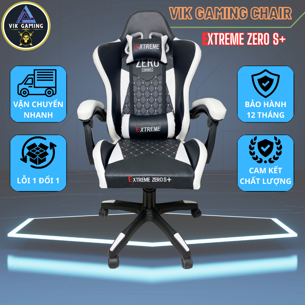 [ẢNH THẬT 100%] Ghế Gaming công thái học Extreme Zero S+ Xoay Ngả, Ghế ...