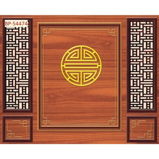 Tranh 3D giả vách CNC giả trúc chỉ phòng thờ trang nghiêm, mẫu mã đa dạng