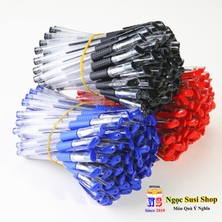 SET 1-5 Bút Bi Nước Cây Viết Nước Đen Xanh Đỏ Tím Nhiều Màu Ngòi Nhỏ 0.5mm - VIẾT RẤT ĐẸP NHA [MUA CHỌN SỐ LƯỢNG]