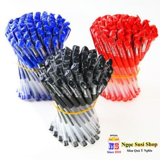 SET 1-5 Bút Bi Nước Cây Viết Nước Đen Xanh Đỏ Tím Nhiều Màu Ngòi Nhỏ 0.5mm - VIẾT RẤT ĐẸP NHA [MUA CHỌN SỐ LƯỢNG]