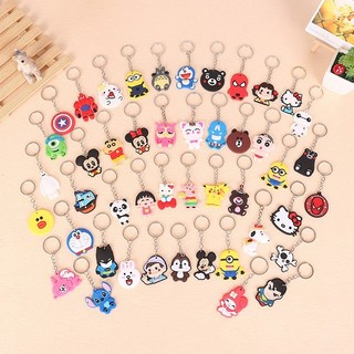 5 MÓC KHÓA HÌNH THÚ CHIBI SILICON DẺO SIÊU ĐÁNG YÊU - GIAO NGẪU NHIÊN MẪU [SIÊU HOT]