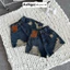 Quần short jean nữ lưng cao không co dãn, rách thời trang, họa tiết cực cá tính Anngo - AT375