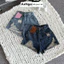 Quần short jean nữ lưng cao không co dãn, rách thời trang, họa tiết cực cá tính Anngo - AT375