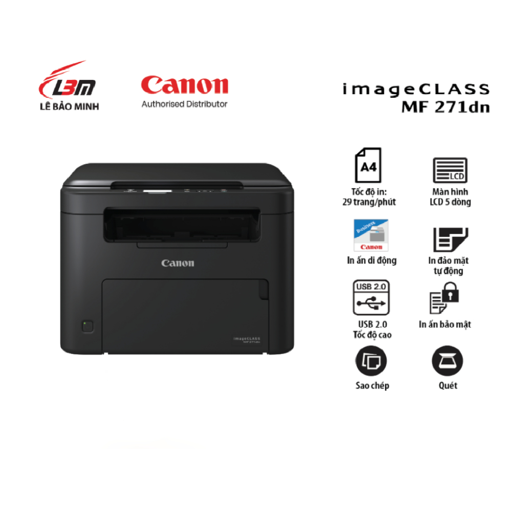 Máy in laser đa năng Canon MF271dn | Shopee Việt Nam