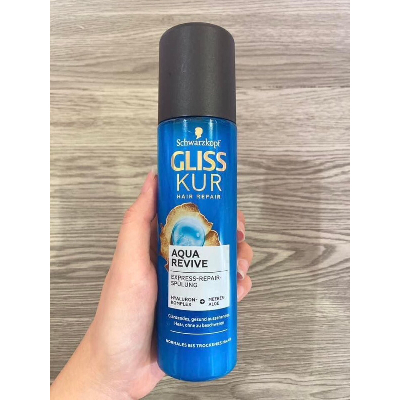 {NỘI ĐỊA ĐỨC 🇩🇪} SCHWARZKOPF GLISS 7S TINH CHẤT PHỤC HỒI TÓC CHUYÊN NGHIỆP