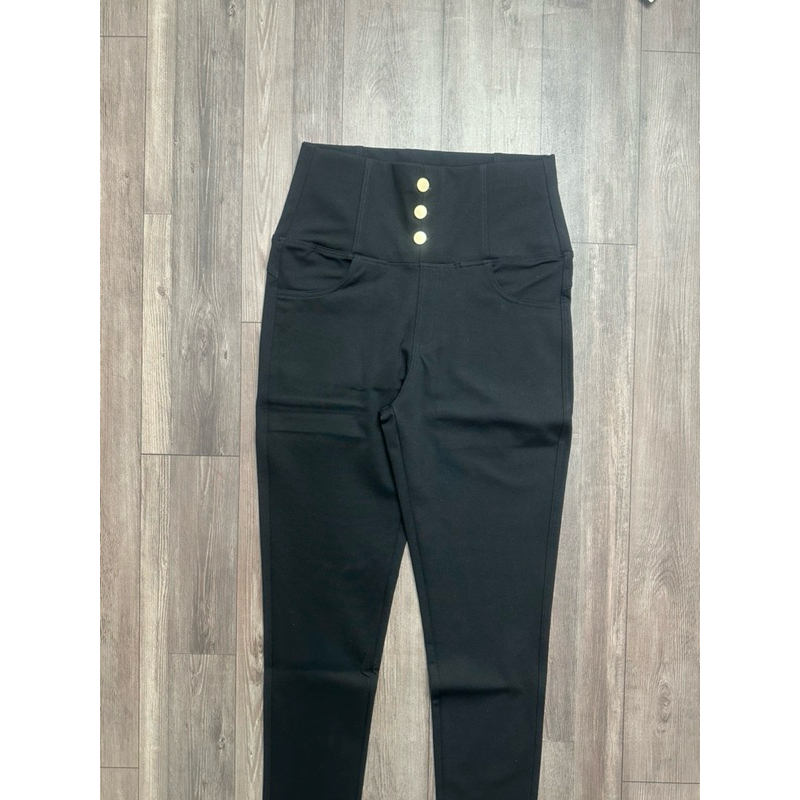 Quần legging cạp cao 3 khuy mã 166
