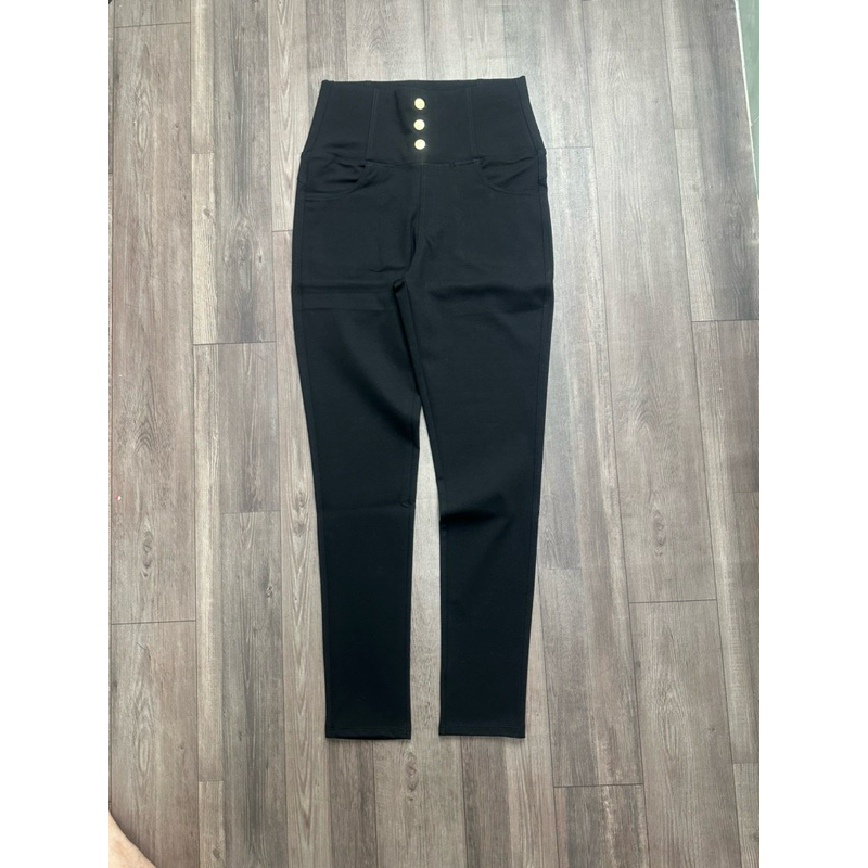 Quần legging cạp cao 3 khuy mã 166